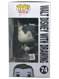 Bob Iger Signed Autograph Funko Pop Mickey Mouse Walt Disney CEO Robert BAS COA