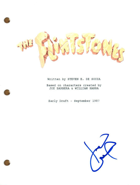 John Goodman THE FLINTSTONES Signed Autographed Movie Script Full Screenplay COA