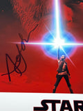 Andy Serkis Signed Autograph Star Wars The Last Jedi 12x18 Movie Poster BAS COA