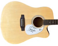 George Jones Signed Autograph Full Size Acoustic Guitar Country Beckett COA