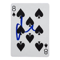 Matt Damon Signed Autograph Playing Card Rounders Movie 8 of Spades COA