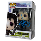Johnny Depp Signed Autograph Edward Scissorhands Funko Pop #979 Beckett COA