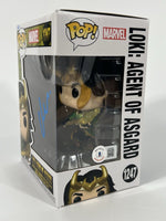 Matt Damon Signed Funko Pop Loki Agent of Asgard Thor Avengers Autograph BAS COA