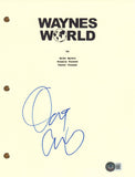 Dana Carvey WAYNE'S WORLD Signed Autographed Movie Script Screenplay Beckett COA