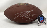 Robert Griffin III Signed NFL Football Washington Redskins Baylor RG3 BAS COA