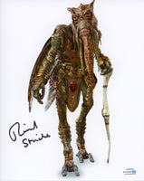 RICHARD STRIDE Signed STAR WARS Autograph 8x10 Photo Poggle the Lesser ACOA COA