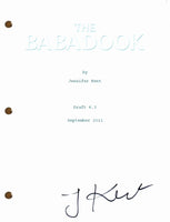 Jennifer Kent The Babadook Signed Autograph Movie Script Full Screenplay COA