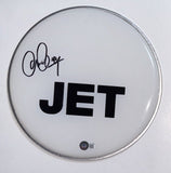 Chris Cester Signed JET Band Autograph 10" Drumhead Get Born Beckett COA