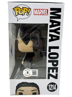 Alaqua Cox Signed Autograph Maya Lopez Funko Pop Hawkeye Echo Marvel BAS COA