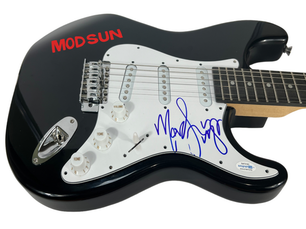MOD SUN Signed Autograph Electric Guitar Internet Killed the Rockstar ACOA COA