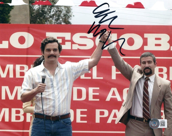 Wagner Moura Signed Autograph 8x10 Photo NARCOS Pablo Escobar Beckett COA