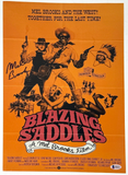 Mel Brooks Signed Autograph Blazing Saddles 11x17 Movie Poster Photo Beckett COA
