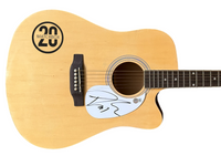 Rob Thomas Signed MATCHBOX TWENTY Full Size Acoustic Guitar Autograph BAS COA