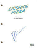Paul Thomas Anderson LICORICE PIZZA Signed Autograph Movie Script Beckett COA