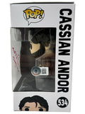 Diego Luna Signed Autograph Funko Pop Star Wars Cassian Andor 534 Beckett COA 38