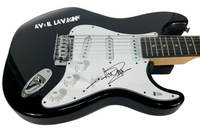 Avril Lavigne Signed Autograph Electric Guitar Under My Skin Let Go Beckett COA