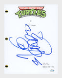 Vanilla Ice Signed Teenage Mutant Ninja Turtles Secret of Ooze Movie Script ACOA