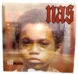 Nas Signed Illmatic Vinyl Record Album Nasir Jones Rapper Autograph Beckett COA