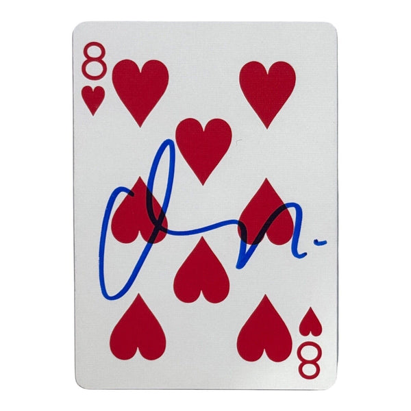 Matt Damon Signed Autograph Playing Card Rounders Movie Mike McDermott COA