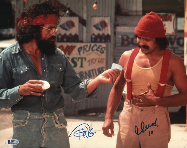 Cheech Marin & Tommy Chong Signed 11x14 Photo Up In Smoke Autograph Beckett COA