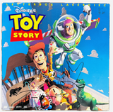 Tim Allen & Tom Hanks Signed TOY STORY Movie Laserdisc Cover Beckett COA