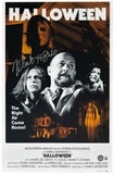 Nick Castle Signed HALLOWEEN 11x17 Movie Poster Photo Michael Myers Beckett COA