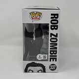 Rob Zombie Signed Autograph Funko Pop #337 Rocks Figure Halloween Beckett COA