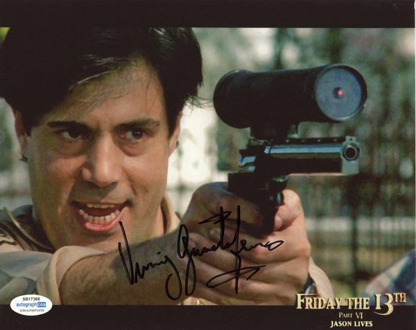 VINCENT GUASTAFERRO Signed Autograph 8x10 Photo FRIDAY THE 13TH PART VI ACOA COA