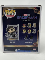 Alfred Molina Signed Spider-Man Doc Ock Funko Pop Deluxe 1184 Autograph BAS COA