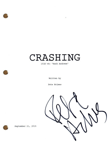 Pete Holmes CRASHING Signed Autograph Episode Script Screenplay Hbo Series COA