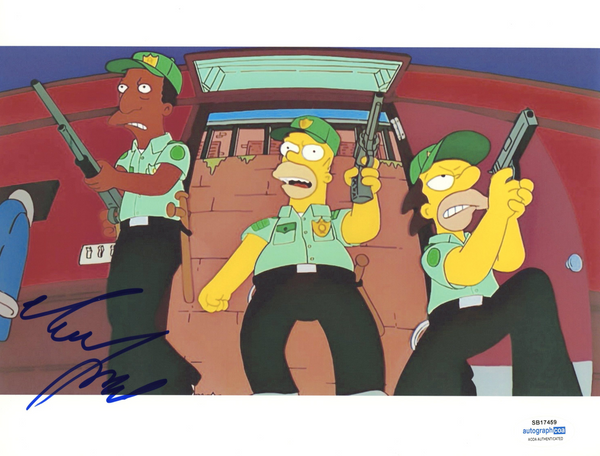 Dana Gould THE SIMPSONS Signed Autograph 8x10 Photo Writer Voice Actor ACOA COA