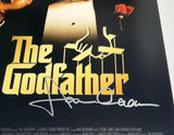James Caan Signed THE GODFATHER 11x17 Movie Poster Photo Autograph Beckett COA