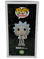 Justin Roiland Signed Rick and Morty Funko Pop Rick 1191 Autograph Beckett COA