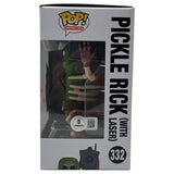 Dan Harmon Signed Rick and Morty Pickle Rick Funko Pop 332 Autograph Beckett COA