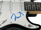 Tom Waits Signed Electric Guitar Autograph Singer Bone Machine Beckett COA