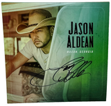 Jason Aldean Signed Autograph Macon Georgia Vinyl Album 3x LP Beckett COA