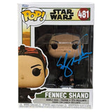 Ming-Na Wen Signed Star Wars Fennec Shand Funko Pop Autograph Beckett COA