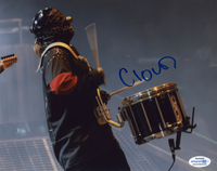 Clown Shawn Crahan SLIPKNOT Signed Autographed 8x10 Photo Drummer ACOA COA