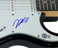 Pete Wentz FALL OUT BOY Signed Autograph Electric Guitar Beckett COA