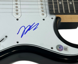 Pete Wentz FALL OUT BOY Signed Autograph Electric Guitar Beckett COA