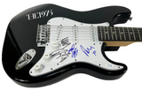 THE 1975 Signed Electric Guitar Complete Band Matty Healy x4 Autograph ACOA COA