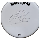 Mikkey Dee MOTORHEAD Signed Autograph 14" Drumhead Drummer Scorpions Beckett COA