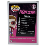 Brad Pitt Signed Autograph Fight Club Tyler Durden Funko Pop Autograph BAS COA