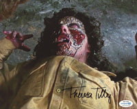 Theresa Tilly Signed THE EVIL DEAD 8x10 Photo Autograph Horror Actress ACOA COA