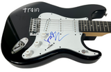 Pat Monahan TRAIN Signed Autograph Electric Guitar Band Singer Beckett COA