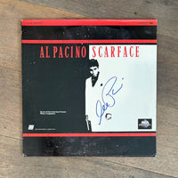 Al Pacino SCARFACE Signed Autograph Movie Laserdisc Cover Full Graph Beckett COA