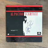 Al Pacino SCARFACE Signed Autograph Movie Laserdisc Cover Full Graph Beckett COA