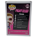 Brad Pitt Signed Autograph Fight Club Tyler Durden Funko Pop Autograph BAS COA