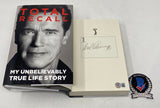 Arnold Schwarzenegger Signed Autograph Total Recall Book 1st Edition Becket COA