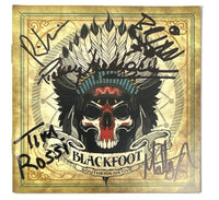 BLACKFOOT Signed Southern Native Framed CD Rickey Medlocke Lynyrd Skynyrd COA